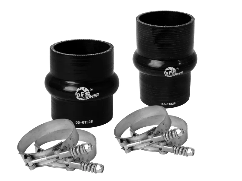 aFe 46-20070SSH, BladeRunner Intercooler Coupling Kit for Hot Side Charge Pipe Ford Diesel Trucks 08-10 V8-6.4L
