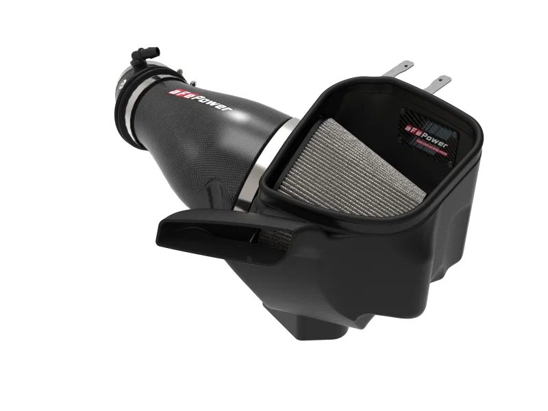 aFe 57-10009D, Track Series Carbon Fiber Pro Dry S AIS - 19-20 Jeep Grand Cherokee Trackhawk 6.2L