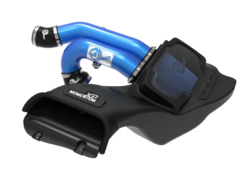 aFe 50-30072RL, 21-22 Ford F-150 Raptor V6-3.5L(tt) Momentum XP Cold Air Intake System - Blue w/ Pro 5R Filter