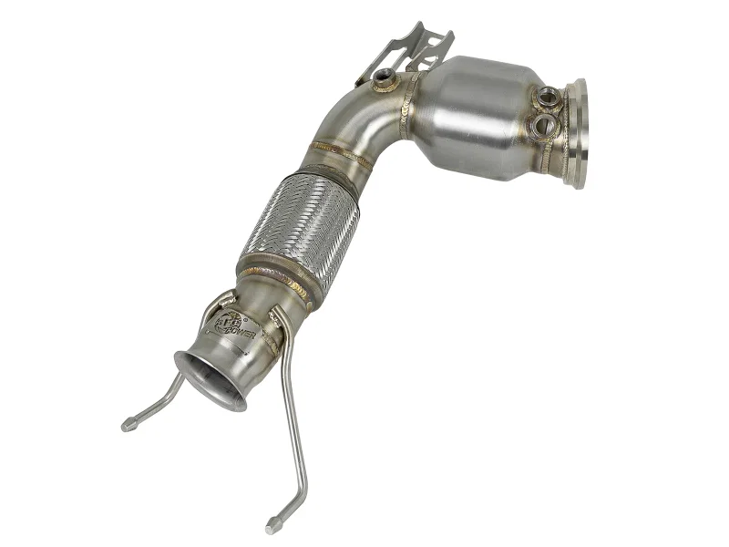aFe 48-36322-HC, Twisted Steel Street Series Down-Pipe 14-19 MINI Cooper S L4-2.0L (t)