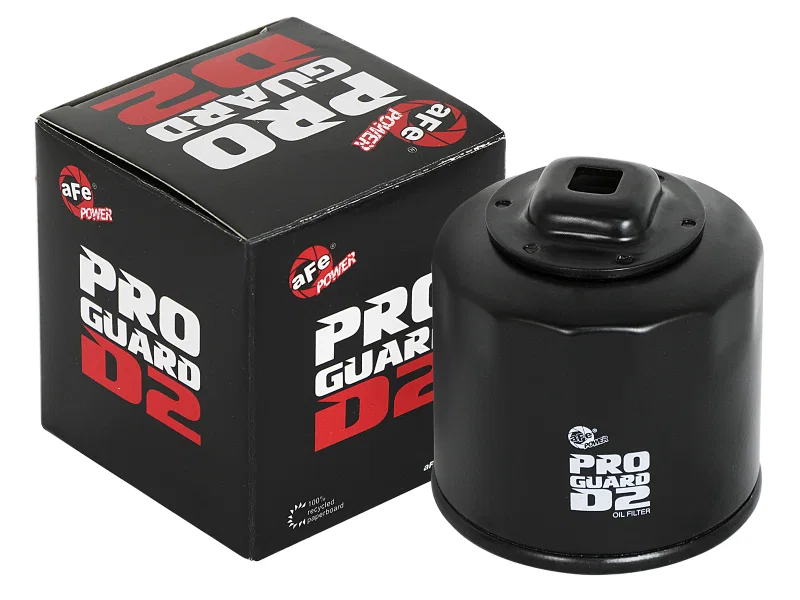 aFe 44-LF017, ProGuard D2 Fluid Filters Fuel F/F Oil; Nissan Cars 03-13; Subaru Cars H4 04-13