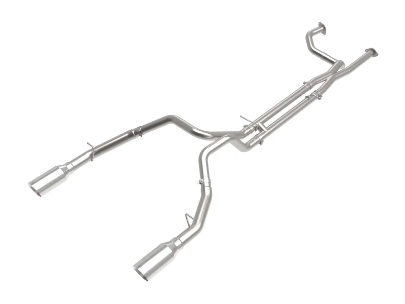 aFe 49-32084-P, Vulcan Series 3in 304SS Cat-Back Exhaust 21+ Ram 1500 TRX V8-6.2L w/ Polished Tips