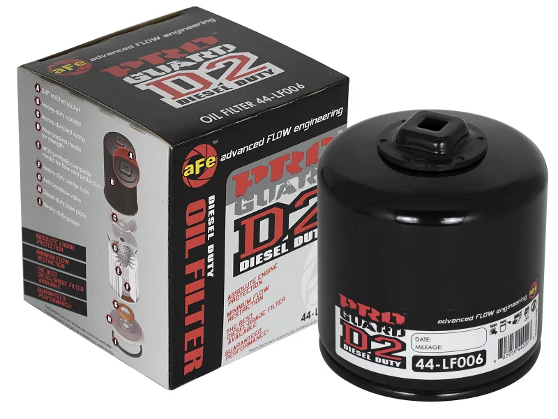 aFe 44-LF006, ProGuard D2 Fluid Filters Oil F/F OIL Dodge Cars and Trucks 74-08 V6/V8/V10