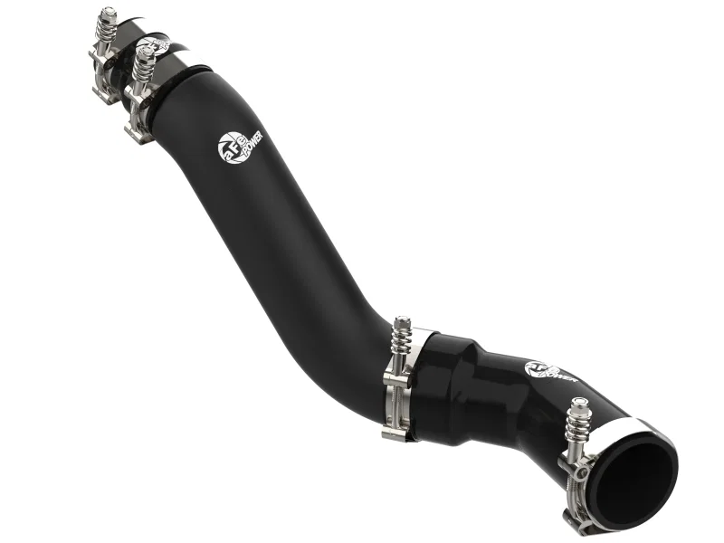 aFe 46-20498-B, 16-19 RAM 1500 V6 3.0L (TD) BladeRunner 3in Aluminum Hot Charge Pipe - Black