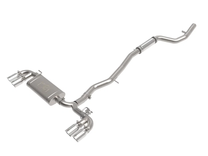 aFe 49-36352-P, 19-24 BMW Z4 M40i (G29) L6-3.0L (t) B58 MACH Force-Xp 3in to 2-1/2in SS CB Exhaust - Polished