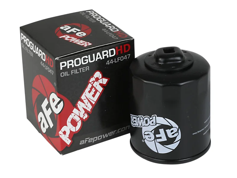 aFe 44-LF047, ProGuard HD Oil Filter; 19-20 GM Silverado 1500; L4 2.7L - Single
