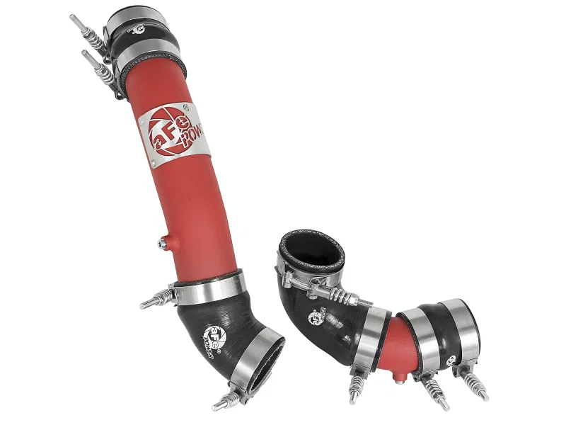aFe 46-20324-R, Bladerunner Intercooler Tube Hot/Cold - Red 2017 Honda Civic Type R L4-2.0L (t)