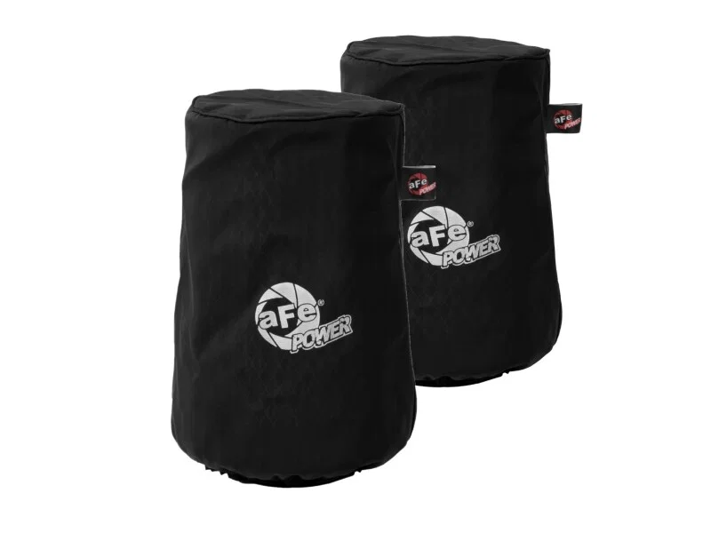 aFe 28-10593M, Magnum SHIELD Pre-Filter Black (Pair) For Use With 20-91203DM & 20-91203RM