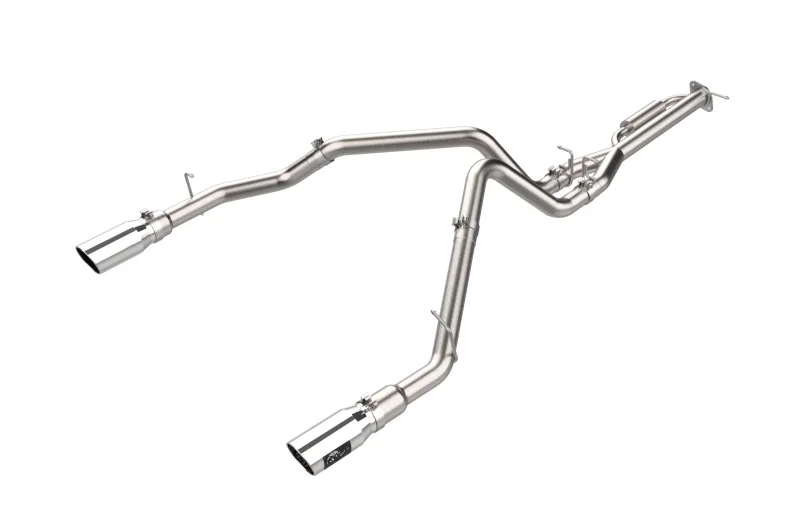 aFe 49-33151-P, Vulcan Series Cat-Back Exhaust System Ford F-150 Raptor 21-24 V6-3.5L (tt)