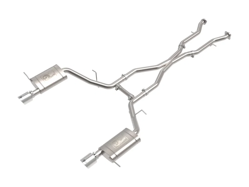aFe 49-32086-P, 11-21 Dodge Durango V6-3.6L/V8-5.7L MACH Force-Xp 304 SS Cat-Back Exhaust System w/ Polished Tip