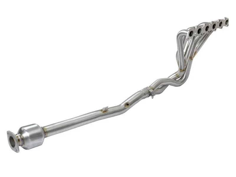 aFe 48-36108-YC, Twisted Steel Header Street Series 01-16 Nissan Patrol (Y61) I6-4.8L