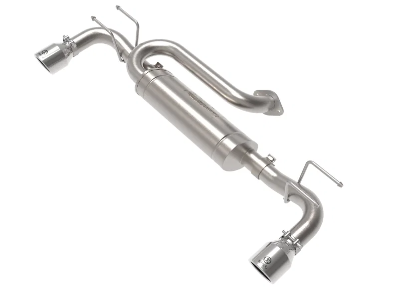 aFe 49-37023-P, 19-22 Mazda 3 L4 2.5L Takeda 3in to 2-1/2in 304 Stainless Steel Axle-Back Exhaust w/Polished Tip
