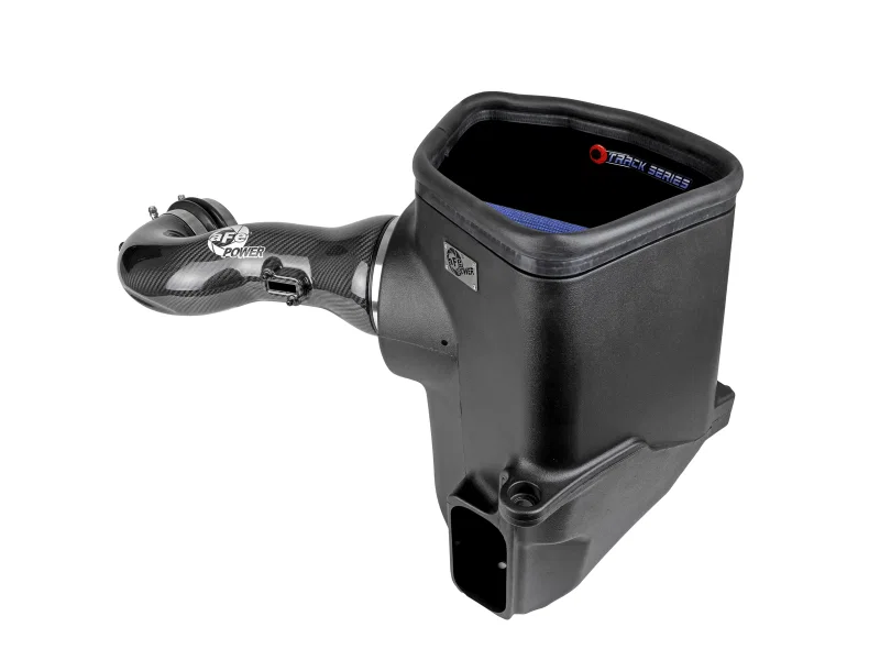 aFe 57-10015R, 19-20 GM Trucks 5.3L/6.2L Track Series Carbon Fiber Cold Air Intake System With Pro 5R Filters
