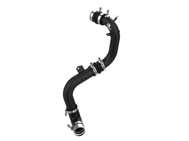 aFe 46-20589-B, 21-22 Ford Bronco V6-2.7Ltt BladeRunner 2.75in Alum Cold Charge Pipe - Black