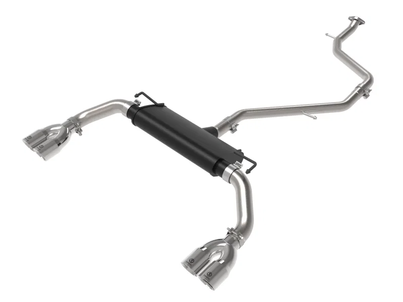 aFe 49-36054-P, 19-21 Lexus UX200 Takeda 2in - 2.5in. 304 SS Cat-Back Exhaust System w/ Polished Tip