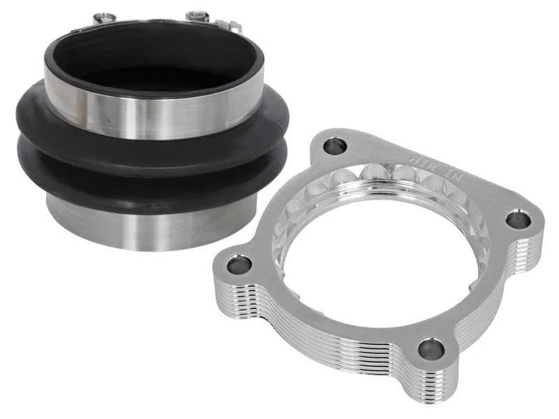 aFe 46-36004, Silver Bullet Throttle Body Spacers TBS Nissan Patrol 10-16 V8-5.6L