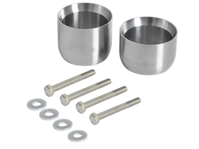 aFe 48-90003, 12-18 Jeep Wrangler (JK) Scorpion Mild-Steel Y-Pipe Exhaust Spacer Kit