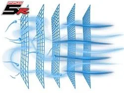 aFe 70-50008, ProHDuty Air Filters OER P5R A/F HD P5R SPECIAL OVAL OPEN: 6.75x4.10x4.00H