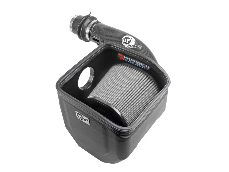 aFe 57-10019D, 19-23 Nissan Patrol 4.8L L6 Track Series Carbon Fiber Intake System w/Pro DRY S Filter