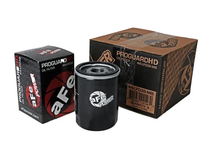 aFe 44-LF038-MB, PROGUARD Oil Filter- 4 Pack