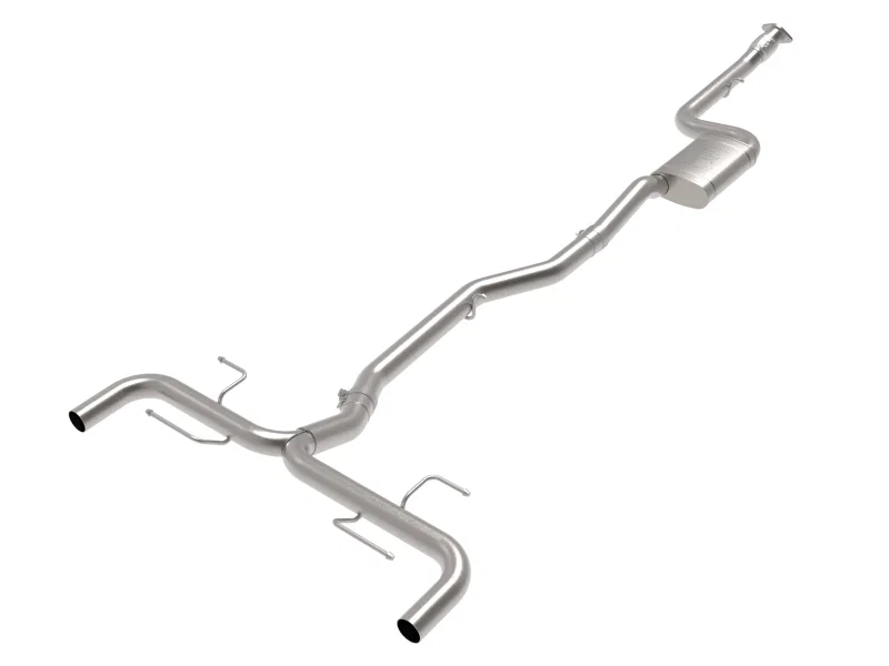 aFe 49-36903, 17-21 Alfa Romeo Giulia L4-2.0L (t) Mach Force-Xp 2in to 2-1/2in 304SS Cat-Back Exhaust