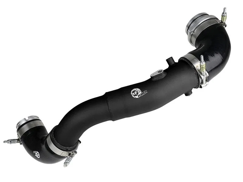 aFe 46-20398-B, 2020 Toyota Supra 3.0L 3in Black Intercooler Tube - Hot