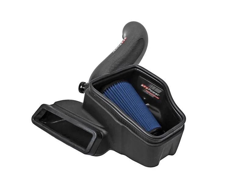 aFe 57-10016R, 15-19 VW Golf R (MKVII) L4-2.0L (t) Track Series Carbon Fiber Intake System w/ Pro 5R Filter