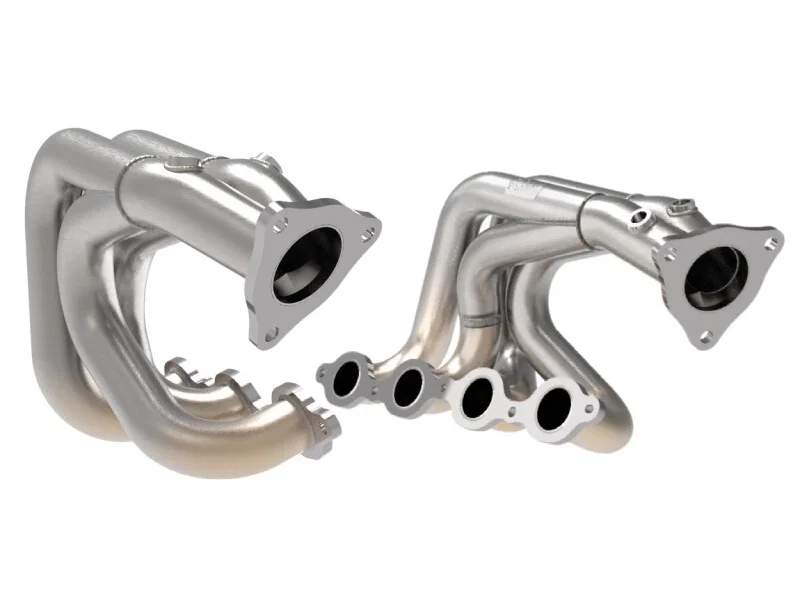 aFe 48-34148, Twisted 304SS Header 2020 Chevy Corvette (C8) 6.2L V8