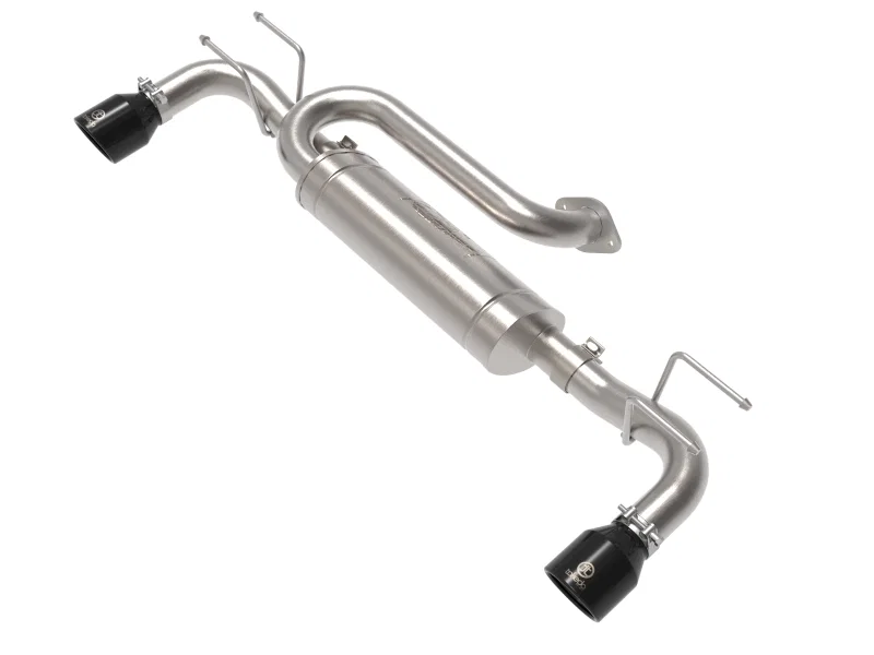 aFe 49-37023-B, 19-22 Mazda 3 L4 2.5L Takeda 3in to 2-1/2in 304 Stainless Steel Axle-Back Exhaust w/ Black Tip