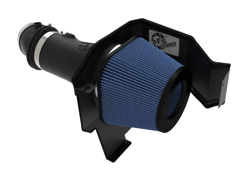aFe 54-12852R, 17-18 Dodge Challenger/Charger Magnum FORCE Stage-2XP Cold Air Intake System w/Pro DRY S- Black