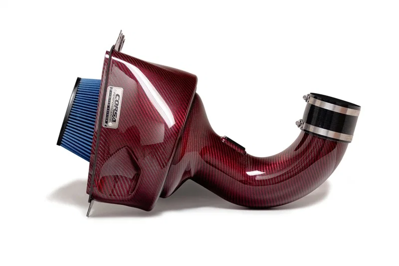 CORSA Performance 44001-R, 2014-19 Chevrolet Corvette C7 6.2L V8 Red Carbon Fiber Air Intake (Does Not Fit Z06/ZR1)