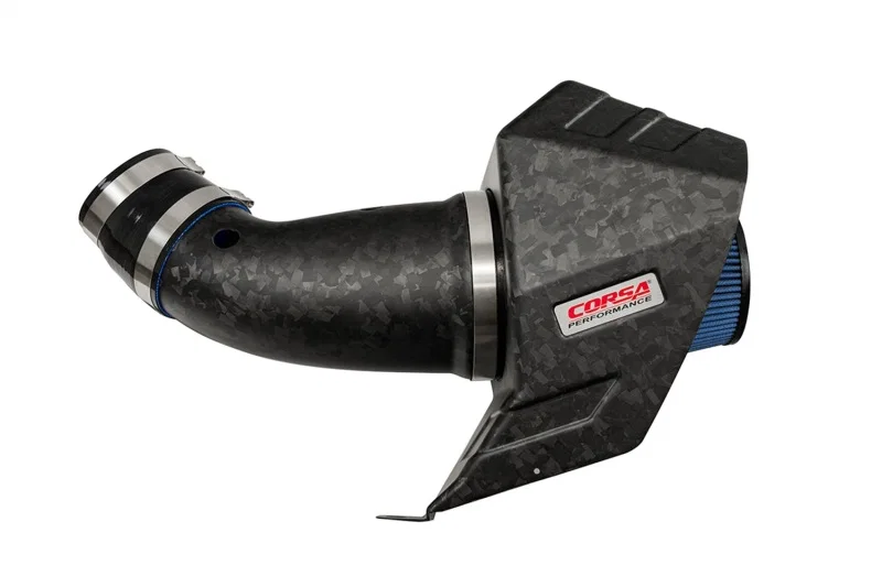 CORSA Performance 44011-MF, 2020-25 Dodge Durango SRT Hellcat Forged Carbon Fiber Air Intake w/ MaxFlow Oiled Filter