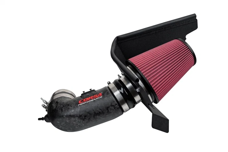 CORSA Performance 44005D-MF, 17-24 Chevrolet Camaro ZL1 Matte Forged Carbon Fiber Air Intake w/ DryTech 3D Filter