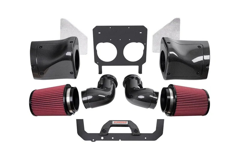 CORSA Performance 44012D, 23+ Chevy C8 Z06 Carbon Fiber Air Intake w/ DryTech Filter