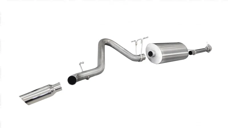 CORSA Performance 24798, 11 -12 Chevrolet Silverado Crew Cab/Long Bed 2500 6.0L V8 Polished Sport Cat-Back Ex