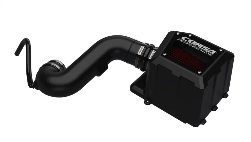 CORSA Performance 45954D, 19-25 Chevy Silverado / GMC Sierra 21-24 GM SUV 6.2L V8 Cold Air Intake with DryTech Filter