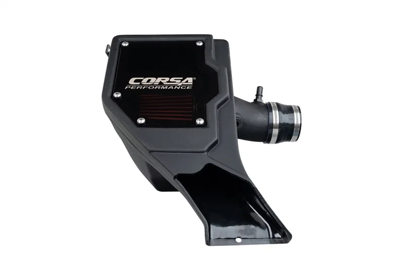 CORSA Performance 47002D, 2021-2025 Ford Bronco 2.3L Closed Box Air Intake With DryTech 3D Dry Filter