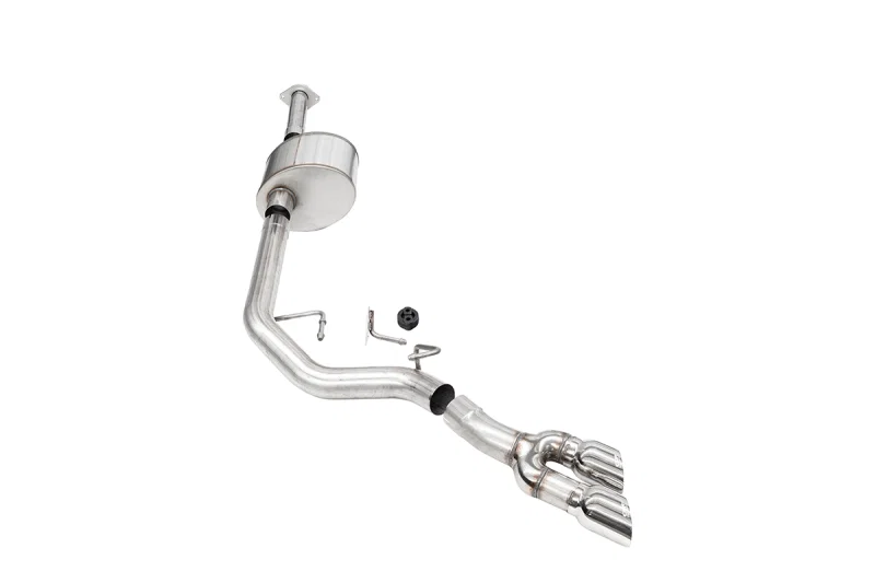 CORSA Performance 21331, 15-20 Ford F-150 5.0L (145in WB) 3.0in Lightning Exit Catback w/ 3.5in Twin Polished Pro Tips