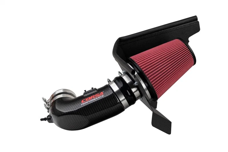CORSA Performance 44005D, 2017-23 Chevrolet Camaro ZL1 Carbon Fiber Air Intake w/ DryTech 3D No Oil Filtration