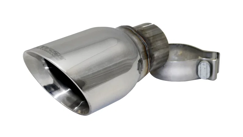 CORSA Performance TK004, Single Universal 2.5in Inlet / 4in Outlet Polished Pro-Series Tip Kit
