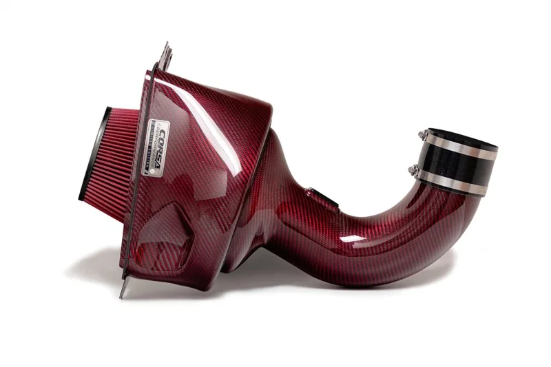 CORSA Performance 44001D-R, 2014-19 Chevy Corvette 6.2L (Non Z06) Closed Box Air Intake w/ DryTech Filter-Carbon Fib
