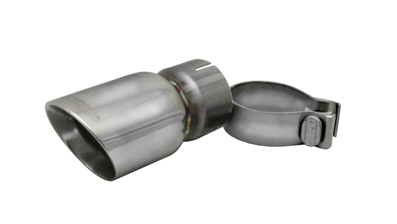 CORSA Performance TK001, Single Universal 2.5in Inlet / 3in Outlet Polished Pro-Series Tip Kit