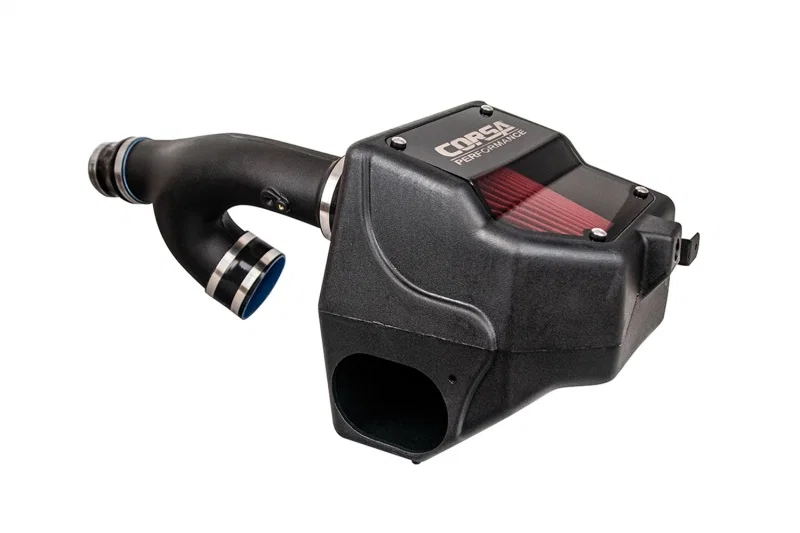 CORSA Performance 49135D, 2021-2025 Ford F150 3.5L Ecoboost Cold Air Intake with DryTech Filter