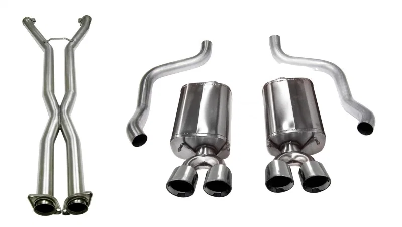 CORSA Performance 14108CB, 09-13 Chevrolet Corvette C6 6.2L V8 LS3 (Manual) 2.5in Sport Cat-Back Exhaust