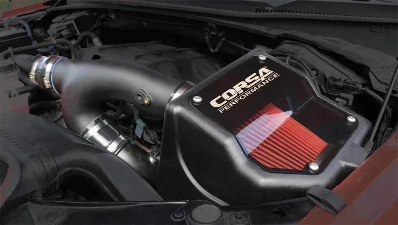 CORSA Performance 49627D, 15-20 Ford F-150 2.7L Ecoboost / 2015-2016 3.5L EcoBoost Cold Air Intake with DryTech Filter