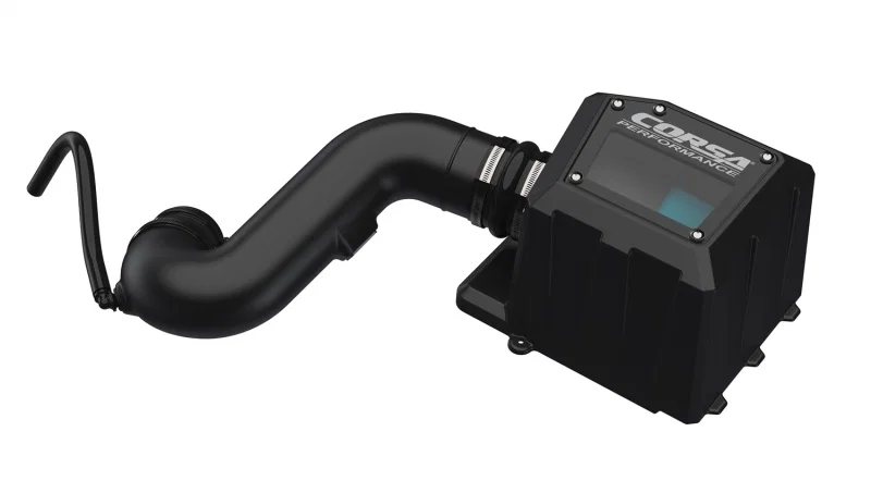 CORSA Performance 459536, 2019-2025 Chevrolet Silverado / GMC Sierra 5.3L V8 Cold Air Intake with Powercore Air filter