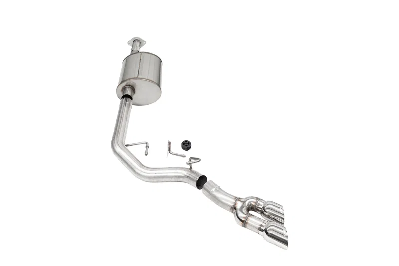 CORSA Performance 21333, 15-20 Ford F-150 3.5L (145in WB) 3.0in Lightning Exit Catback w/ 3.5in Twin Polished Pro Tips