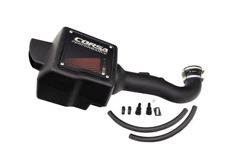 CORSA Performance 45554D-1, 14-18 Chevrolet Silverado / GMC Sierra (15-) GM SUV 6.2L V8 Cold Air Intake w/ DryTech Filter