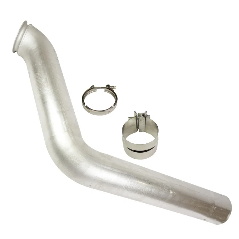 BD Diesel 1045240, Turbo Downpipe Kit - S400 4in Aluminized Full Marmon