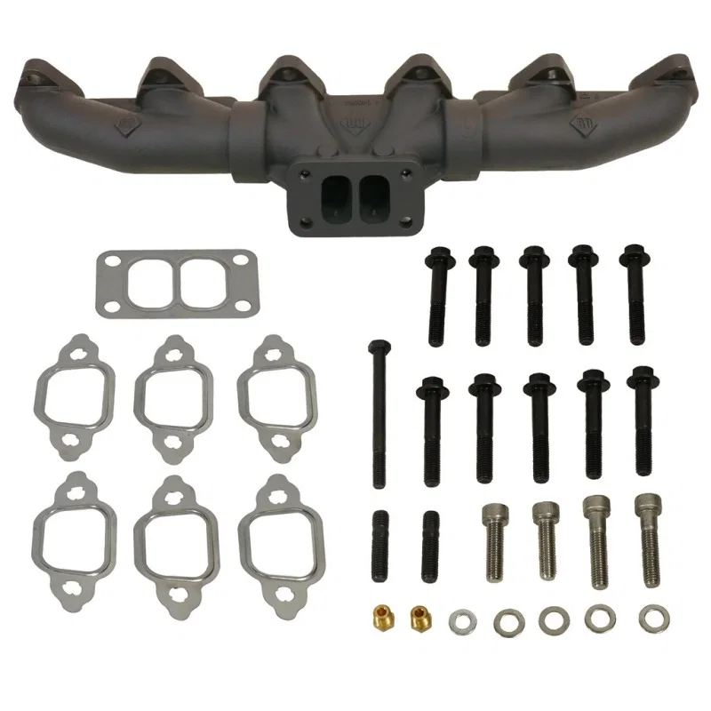 BD Diesel 1046048, 88-98 Dodge 5.9L 12-Valve Cummins Pulse Exhaust Manifold Kit